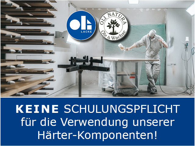 No EU training requirement for the use of our hardener components