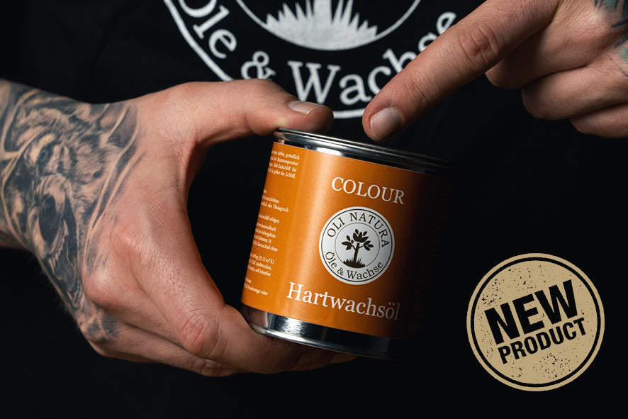 COLOUR hardwax oil - THE COLOURED ALL-ROUNDER