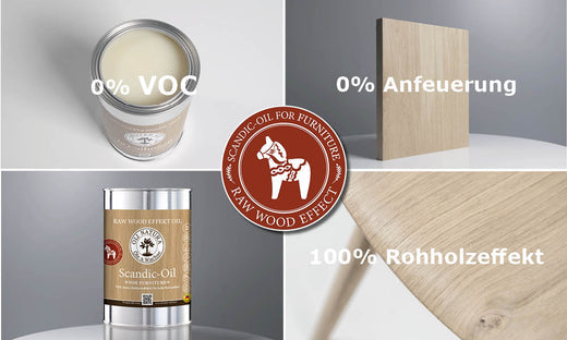 NEW: OLI-NATURA Scandic-Oil “FOR FURNITURE” for light-colored home furnishings