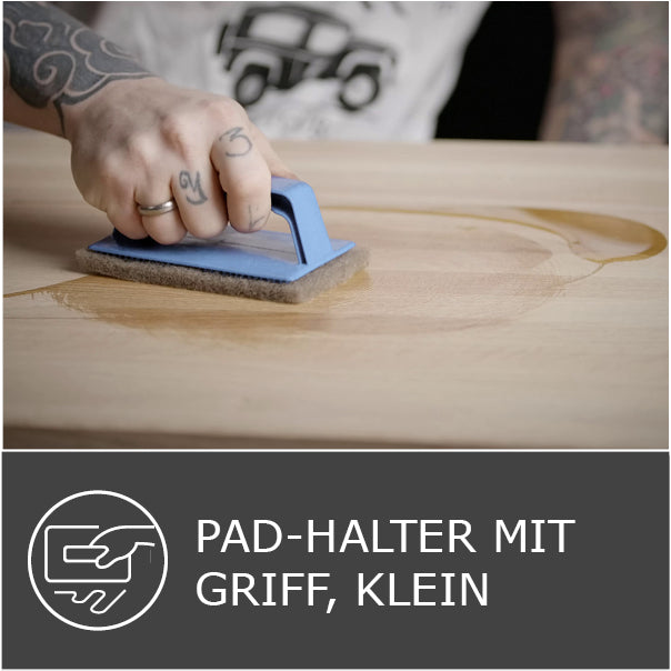 Pad-Halter mit Griff, klein