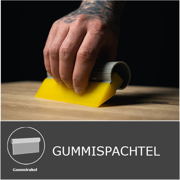 rubber squeegee / rubber spatula