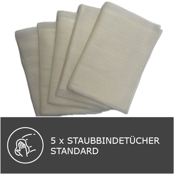 Staubbindetücher - 5 Stück