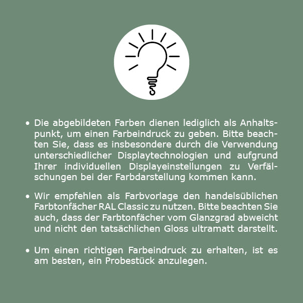 OLI-AQUA NORDIC B - ultramatter Buntlack nach RAL
