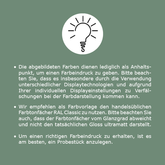 OLI-AQUA NORDIC B - ultramatter Buntlack nach RAL