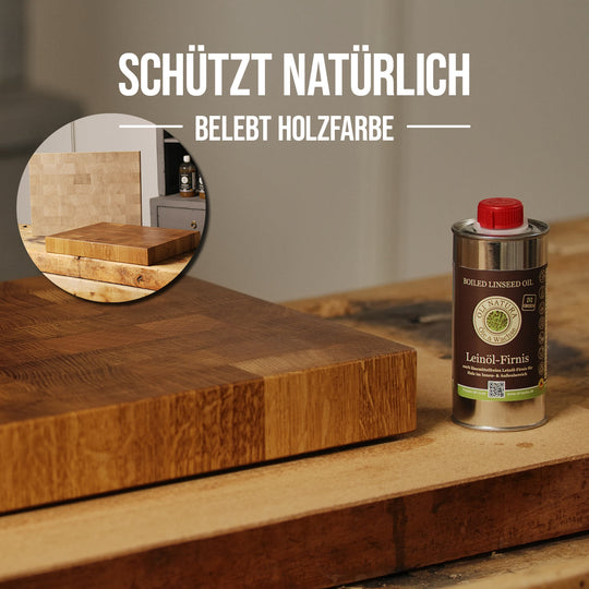 Pflege-Set No. 4 mit Leinöl-Firnis