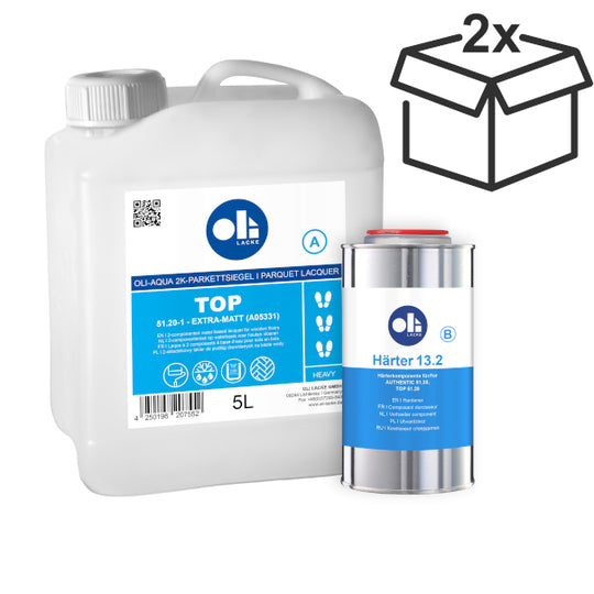2 x OLI-AQUA TOP 51.20 incl. Härter