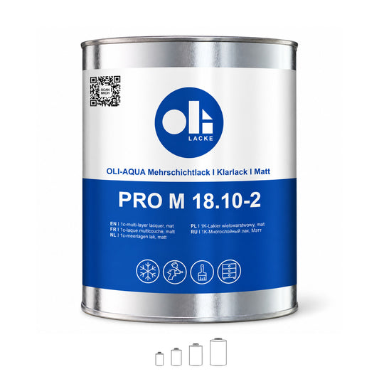 OLI-AQUA PRO M 18.10 - 1K Mehrschichtlack