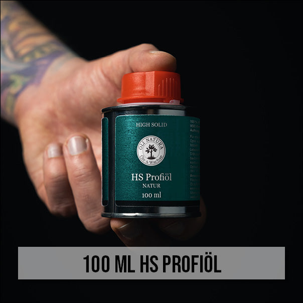 OLI-NATURA HS Profiöl 100 ml Dose – lösemittelfrei, VOC-frei, lebensmittelkontakt-geprüft
