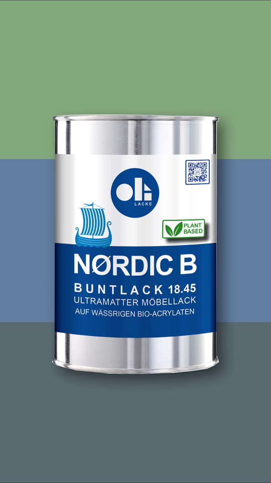 Oli Aqua Nordic - ultramatter Buntlack